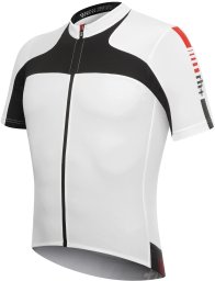 Huub Koszulka rowerowa zeroRH+ Agility FZ white-black - XL (ECU0286)