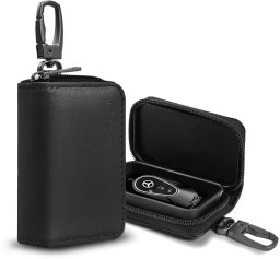 Tech-Protect KLATKA FARADAYA TECH-PROTECT KLR300 POUCH KEYLESS RFID SIGNAL BLOCKER CASE BLACK/BLACK