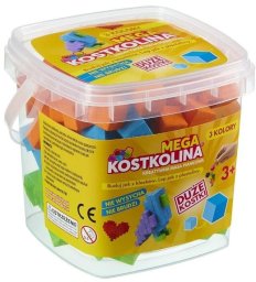 Art and Play Mega Kostkolina Orange 3 kolory EDUKAMP (5901549031546)