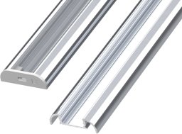 MPL Power Nawierzchniowy półokrągły profil ALU surowy 2010mm Surface raw alu (5902135130629)