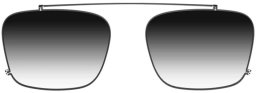 Medi.Glass Nakładka przeciwsłoneczna Even Realities G2B z etui (szara) (Even G2 Clip B-Grey1)