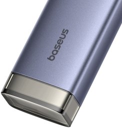 HUB USB Baseus USB-A/USB-C UltraJoy Series 4xUSB-A 3.1 1xUSB-C 5V - szary (6932172655822)