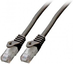 Mercodan Kabel sieciowy RJ-45, Cat.6, U/UTP, LSZH, CCA, czarny, 10 m (371228100)
