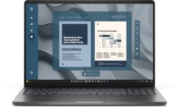 Laptop Dell Pro 16 PC16255 AMD Ryzen 5 Pro Pro 230 Laptop 40,6 cm (16") Full HD+ 16 GB DDR5-SDRAM 1 TB SSD Wi-Fi 6E (802.11ax) Windows 11 Pro Czarny Słowacki, Czeski (6CTTJ)