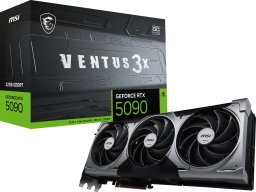 Karta graficzna MSI GeForce RTX 5090 Ventus 3X OC 32GB GDDR7 DLSS4 (V530-060R)