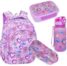 Coolpack Coolpack plecak szkolny 2w1 balloons klasa 1-3 zestaw (CP_BALLOONS4W1)