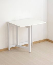 vidaXL Arredamenti Space Stół mocowany do ściany składany biały (NPC-ARIT-650-WH)
