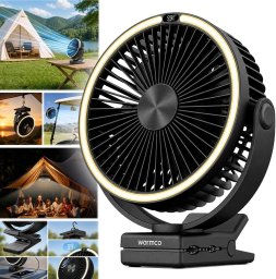 Wentylator Zenwire Wiatrak USB Cichy mini wentylator biurkowy biwakowy chłodzenie 15000mAh