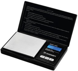 Wozinsky Waga jubilerska WDW-1000 200g 0,01g precyzyjna podświetlana - czarna (5907769388545)