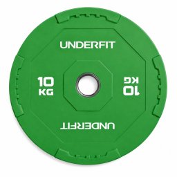 Gym Rage Obciążenie olimpijskie bumper 10 kg Underfit Interlock
