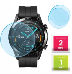 Alogy 2x Szkło ochronne do smartwatch HUAWEI WATCH GT2 46MM szkiełko szybka CLEAR (BUND1251)