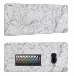 Podkładka KBcustom Duża podkładka pod myszkę mysz 90x40 XXXL KBcustom Dla Graczy - Faza White
