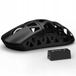 Mysz Attack Shark R3 Black, ultralekka bezprzewodowa mysz do gier 8K