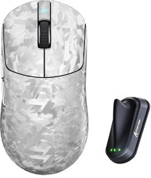 Mysz Attack Shark RS3 Ultra 8000Hz PAW3955Max Bezprzewodowa - Silver