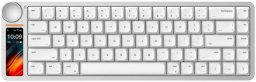 Klawiatura Akko Linx68 Niskoprofilowa aluminiowa Klawiatura Mechaniczna z Ekranem Whit