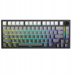 Klawiatura Attack Shark Mechaniczna X820 Ultra Obraz Keycaps RGB Moonlight