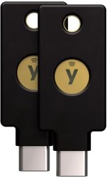 Yubico YubiKey 5C NFC Retail - zestaw 2 sztuk (101207)