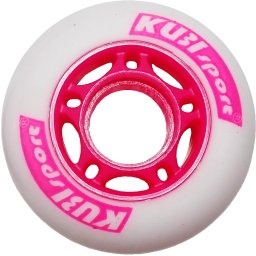 Kubisport Kółko Zapasowe Wymienne do Rolek Łyżworolek Kauczukowe 64 mm (Kub_05-SP37/3K)