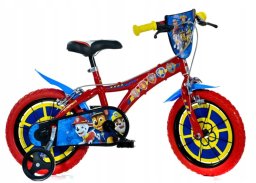 Kubisport Rowerek Dziecięcy 14 Cali Psi Patrol Paw Patrol Hamulec Dino Bikes (Kub_05-CSK5143K/PW)