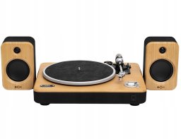 Gramofon Marley Turntable With Speakers | Stir It Up Wireless 2+ | Bluetooth In/Out (EM-JT305-SB)