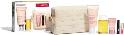 Clarins Maternity Set : Multi Active Jour, Age-Defying, Day, Cream, For Face, 15 ml + Body Partner, Anti-Stretch Marks, Body Cream, Body, 175 ml + Wonder Volume, Volumising, Mascara, Black, 3 ml + Tonic, Firming, Body Oil, 100 ml + Lip Confort,