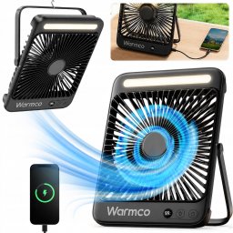 Wentylator Zenwire Wiatrak USB Cichy mini wentylator biurkowy biwakowy chłodzenie 20000mAh