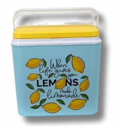 Lodówka turystyczna Kamai Pasywna na wkłady 24L Lemons (74960)