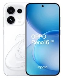 Smartfon Oppo Reno16 5G 16,1 cm (6.32") Dual SIM Android 16.0 USB Type-C 8 GB 512 GB 6000 mAh Biały (110010237512)