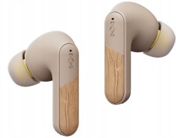 Słuchawki Marley Bezprzewodowe Earbuds | Trenchtown | Z mikrofonem | Bluetooth | ANC | Kremowy (EM-DE041-CE)