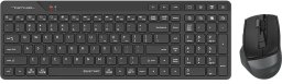 Klawiatura + mysz A4Tech Zestaw klawiatura + mysz FStyler FB2800C AIR2 2.4G Black (A4TKLA47947)