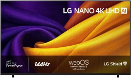 Telewizor LG NANO AI NU90 98'' 4K UHD LED LCD czarny - Telewizor (98NU900B6LB.AEUQ)