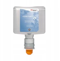 DEB Mydło w pianie Clear Foam Pure, wkład do dozownika bezdotykowego, 1,2l, bezzapachowe (HG-028813)