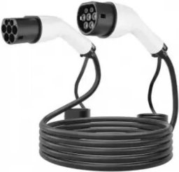 Kabel do ładowania samochodów Platinet EV Charging Cable Kabel do ładowania samochodu TYPE 2 11KW 7M Black/White [46459] (EV_PEVC11KW7B)