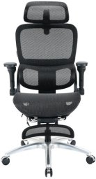 Krzesło biurowe Ultradesk Innovator Ergonomiczny fotel biurowy, czarne (UDESK-INN-BK)