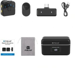 Mikrofon Puluz Krawatowy SmartLink WS300 (PU3155B)