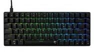 Klawiatura Mars Gaming White Shark Mechanical gaming keyboard HAMACHI RGB, US, blue switch, black (HAMACHI-B-US)