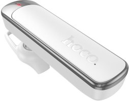 Słuchawki Hoco Słuchawka bezprzewodowa mono (ENC, BT 6.0, 130mAh) E201 biała