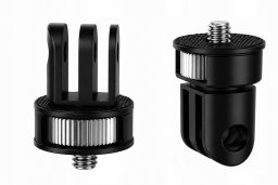 PEYTECH Adapter 1/4 Cala do GoPro Insta360 DJI przejściówka metal śruba mocowanie (PMSM)
