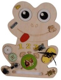 3toysm Tablica manipulacyjna Żabka EDUKAMP (5905325439182)