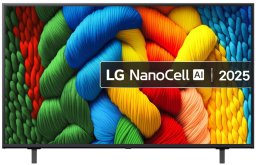 Telewizor LG 50NANO80A6B NanoCell 50'' 4K Ultra HD WebOS 25