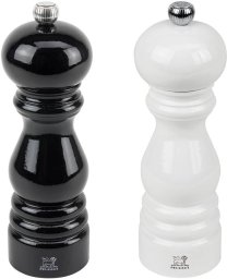 Młynek do przypraw Peugeot Zestaw młynków, 18 cm, czarny, biały, Paris "Z" (PG-2-2734600)
