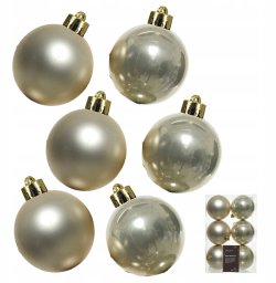 Decoris SH.PROOF plain baubles SH-MATT