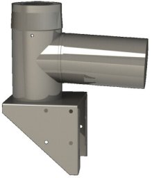 Almeva LAB kolano ze stopą 87’ z konsolą dn 60/100 (APWKB5)