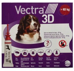 Ceva Pipety Vectra 3D dla psów powyżej 40kg 3szt