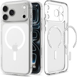 Spigen Etui Ultra Hybrid Mag MagSafe do iPhone 18 Pro / 17 Pro frost biały