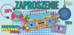 HENRY Zaproszenie Disco (5szt) EDUKAMP (5908451988616)