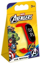 Pulio Zegarek LED Z Przypinką Avengers EDUKAMP (5205698847400)