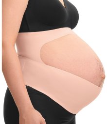 Pas ciążowy Momcozy Podtrzymujący brzuch, beżowy, rozmiar M (YB001-SK7000MC00103-A)
