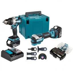 Zestaw elektronarzędzi Makita 18V Zestaw akumulatorowy (DLX2592JX1)