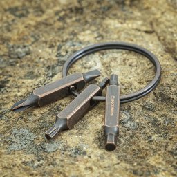 RockBros Multitool VK-ARCO3 Road to Sky brelok 6w1 - brązowy (5907769393075)
